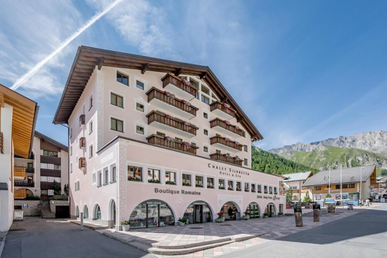 Chalet Silvretta Hotel & Spa سامنون المظهر الخارجي الصورة